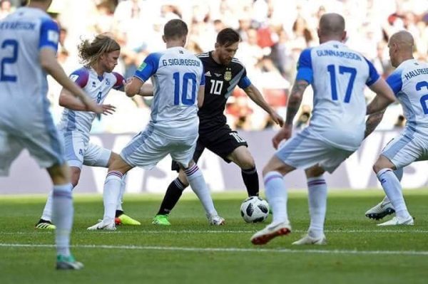 messi says out of real after battle of Iceland