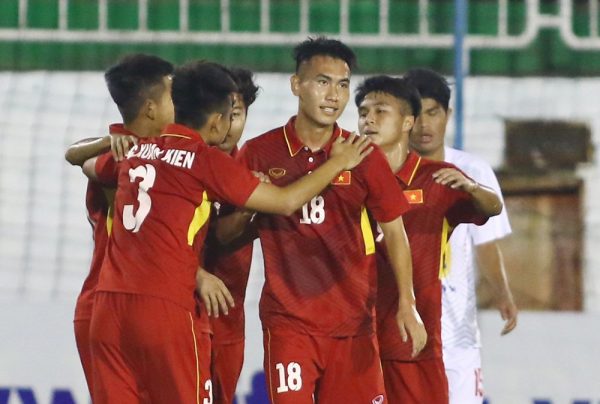 U19 Việt Nam thắng đậm tại trận giao hữu tại Trung Quoc