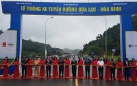 Thông xe tuyến đường Hòa Lạc - Hòa Bình dịp kỷ niệm Ngày Giải phóng Thủ đô