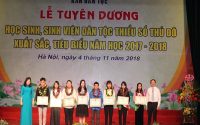 Hà Nội tuyên dương 125 học sinh, sinh viên DTTS tiêu biểu năm 2018