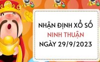 Nhận định xổ số Ninh Thuận ngày 29/9/2023 hôm nay thứ 6