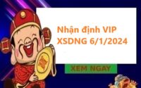 Soi cầu lô VIP XSDNG 6/1/2024