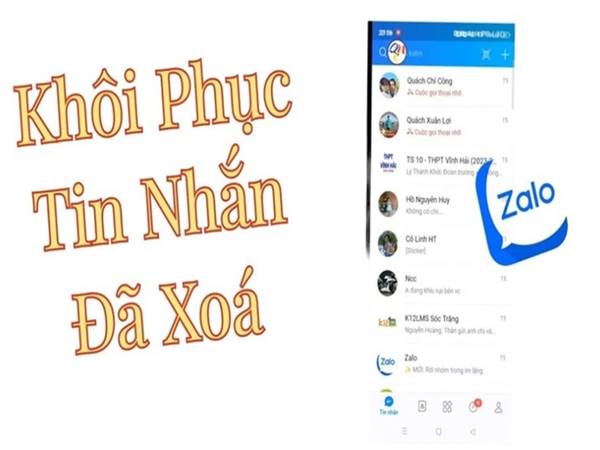 Muốn khôi phục tin nhắn đã xóa trên Zalo làm thế nào