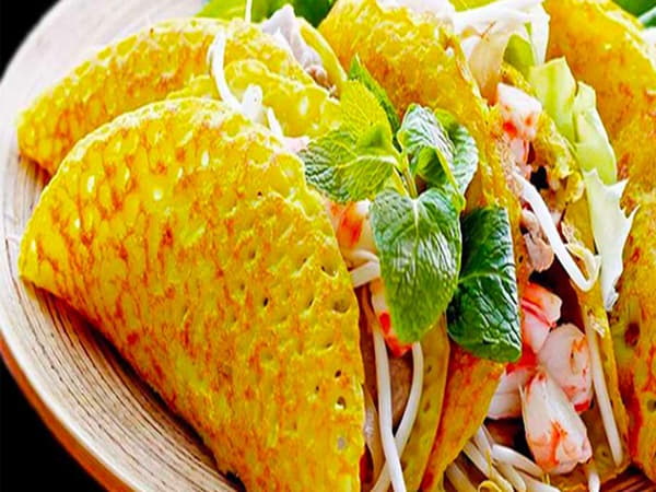 Cách chế biến bánh xèo giòn rụm không bị dính